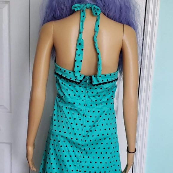 Rare Torrid Little Mermaid Pinup Swing Dress - Picture 5 of 12